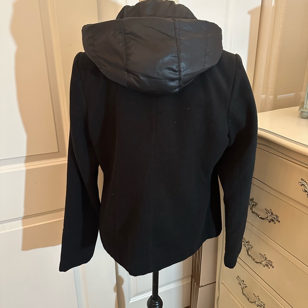 American Rag Black Pea Coat - Picture 5 of 5
